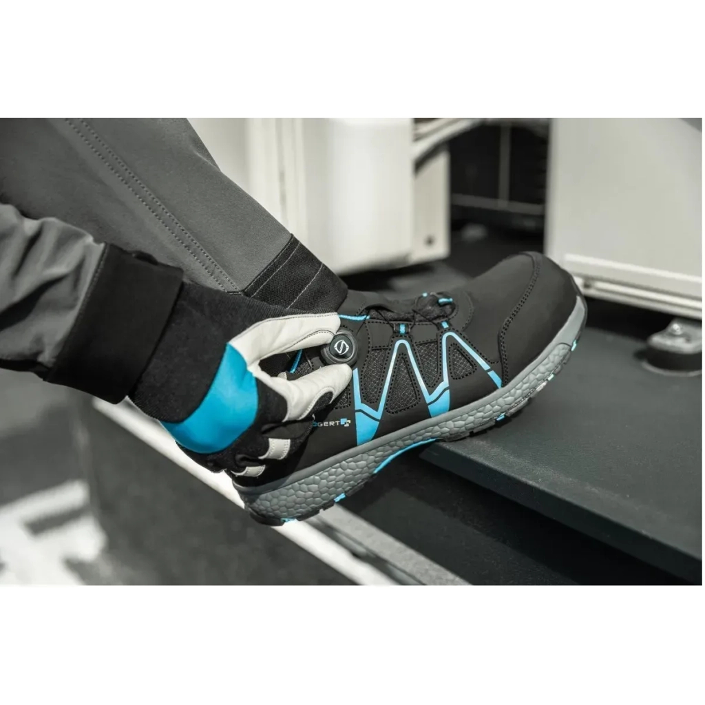 Захисні рукавиці Hoegert STOR HT5K730-9 шкіряні чорні, 9 (HT5K730-9)