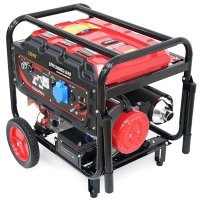 Generator COVAX EPH12500E2-GAS, 8.0kW, gasoline/gas, 220V, 50Hz, DC12V, 18HP, electric starter, 25L (EPH12500E2-GAS)