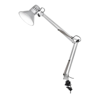 Настільна лампа Delux TF-06 E27 Срібляста (90012372)