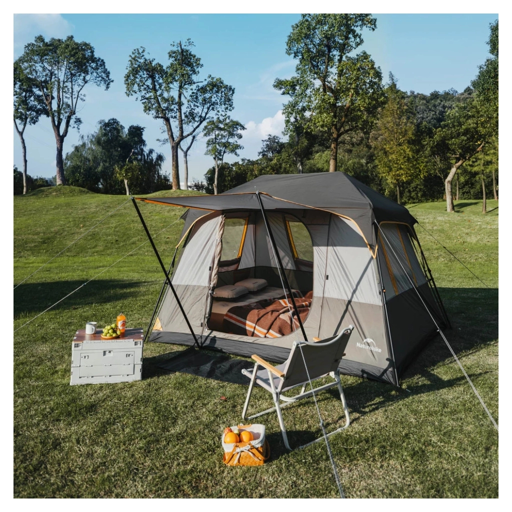 Намет Naturehike Cape Series 5.2 CNK2450WS037 сіро-коричневий (6927595783887)