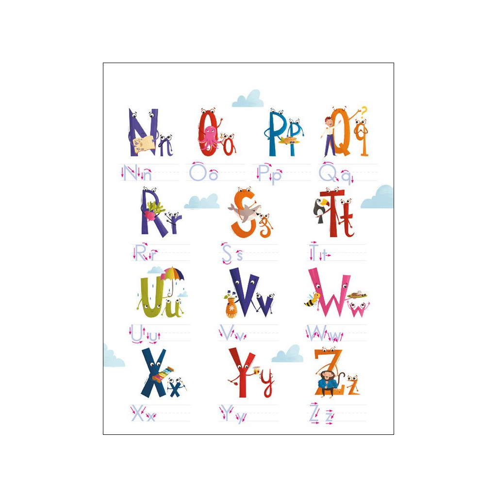 Книга My Funny ABC Sticker Book - Н. Коваль Активний розвиток талантів (9786170975973)