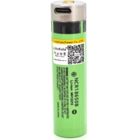 Акумулятор 18650 3400mah, 3.7V(2.75-4.2V), Type-C, Green Liitokala (Lii-34B-USB)