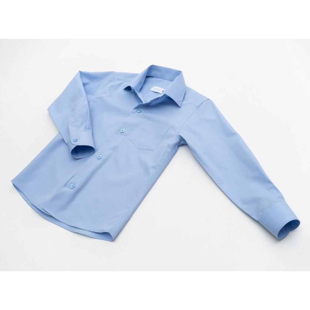 Сорочка дитяча Lakids з довгим рукавом (1551-146B-lightblue) Сорочка дитяча Lakids з довгим рукавом (1551-146B-lightblue)