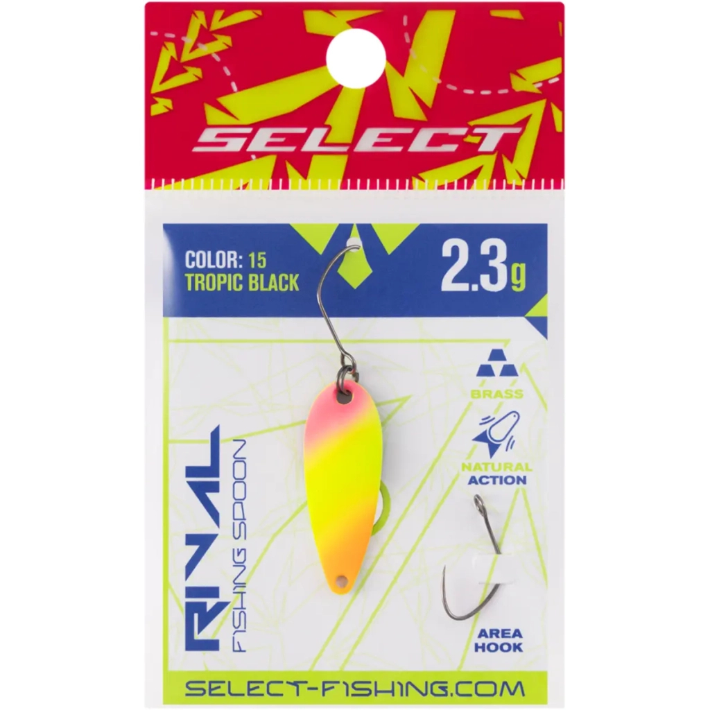 Блешня Select Rival 2.3g 30mm 15 Tropic Black (1870.80.14)