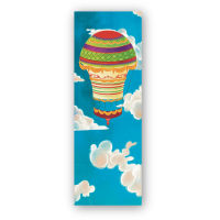 Bookmarks for books Lutsynka "Green balloon" 1 pc. (LK000000049) (2000000000049)