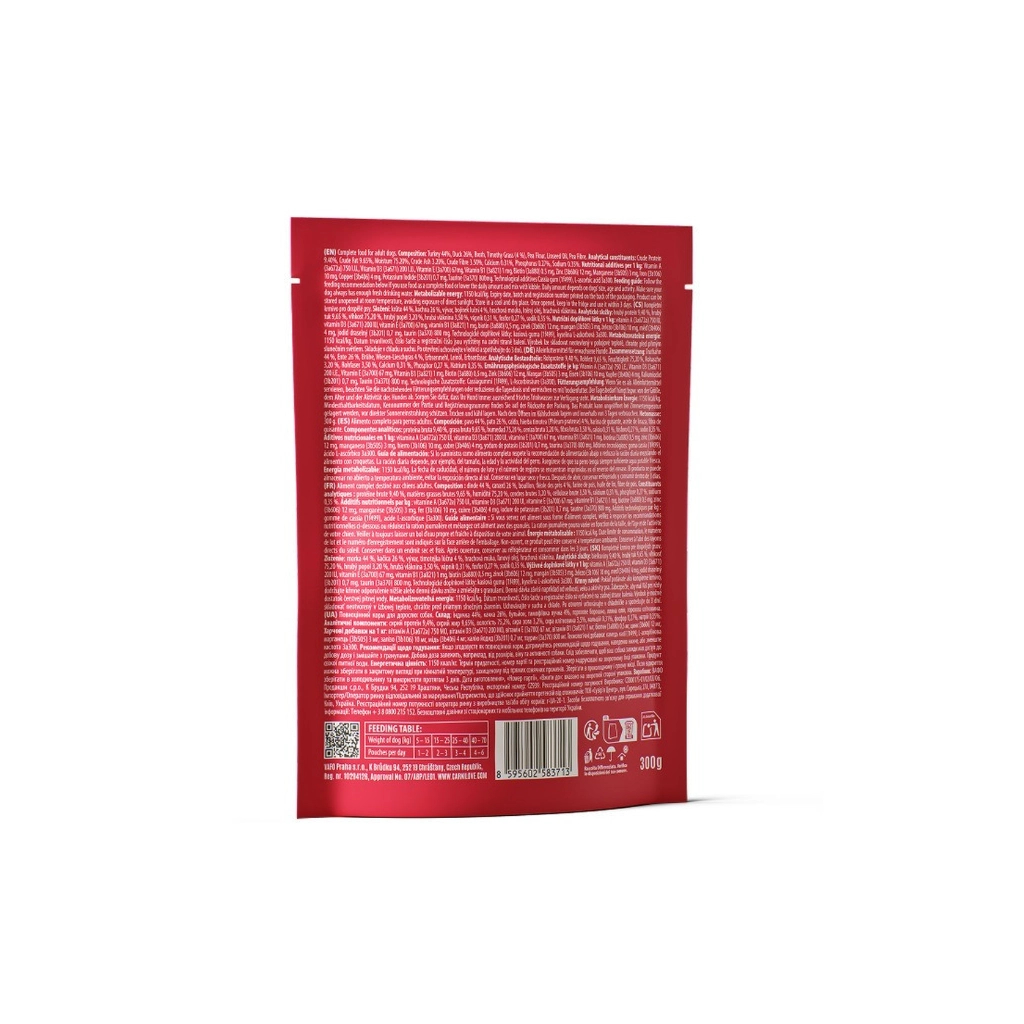 Консерви для собак Carnilove Turkey & Duck with Timothy Grass 300 г (8595602583713)