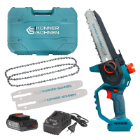 Chainsaw Konner&Sohnen KS MCS20V-8 CASE 20V, 2Ah, 20cm (KSMCS20V-8CASE)