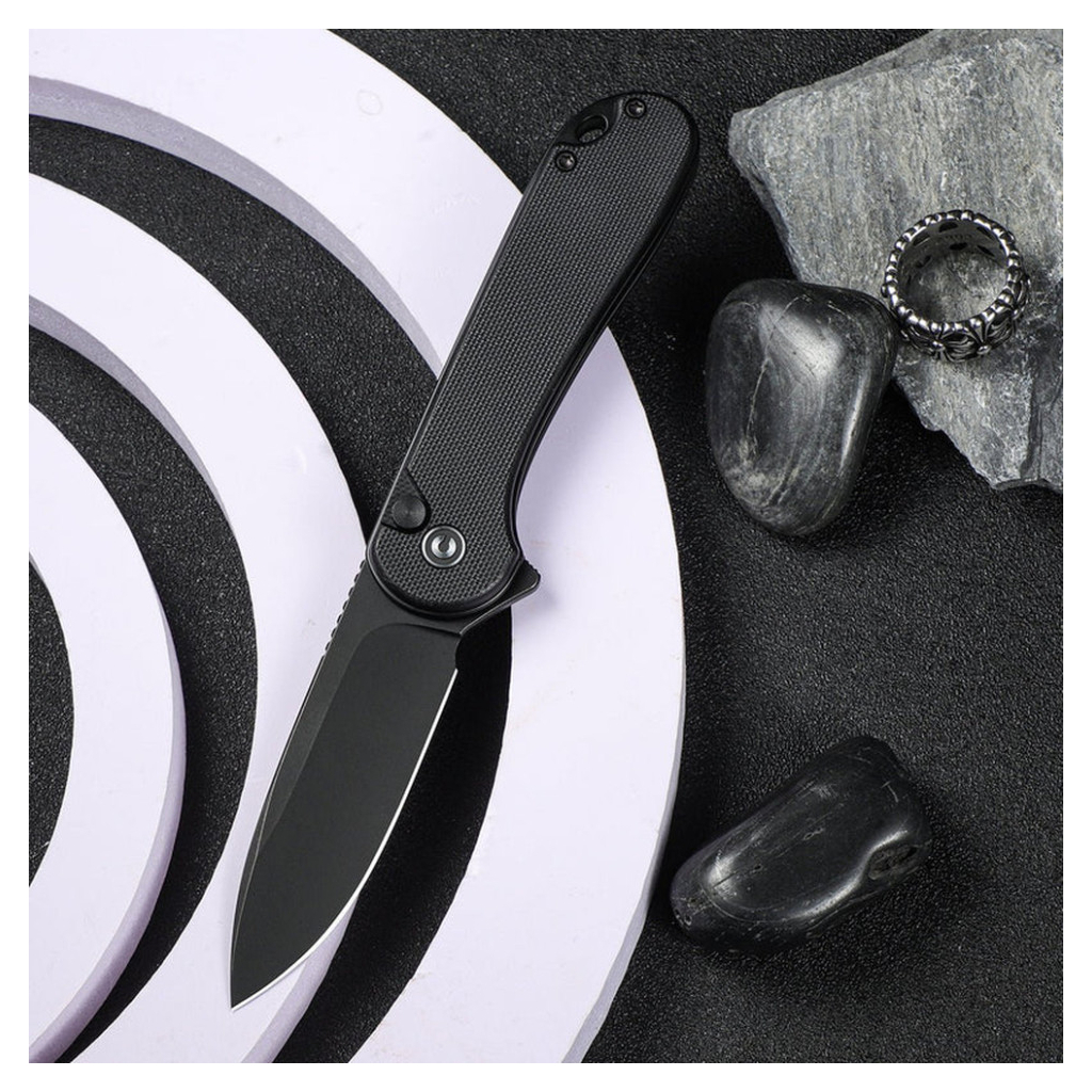 Ніж Civivi Elementum II, Black G10, Black Stonewash (C18062P-1)