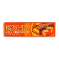 Roshen chocolate bar with caramel filling 40 g (617041)