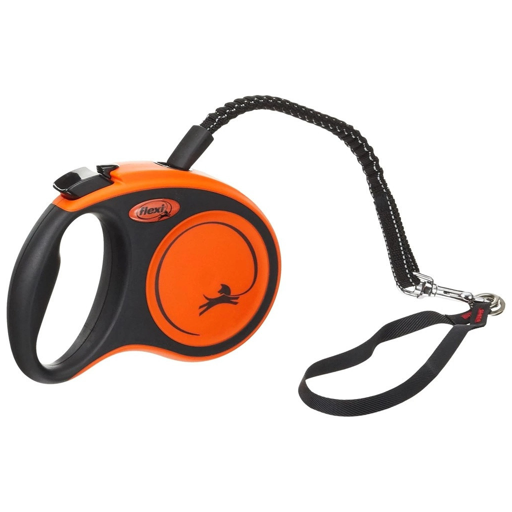 Повідець для собак Flexi Xtreme стрічка S 5 м/20 кг помаранчева (4000498034200)