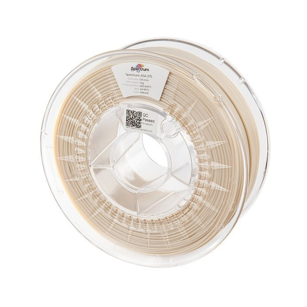 Пластик для 3D-принтера Spectrum ASA 275 1.75mm 1kg Natural (80305)