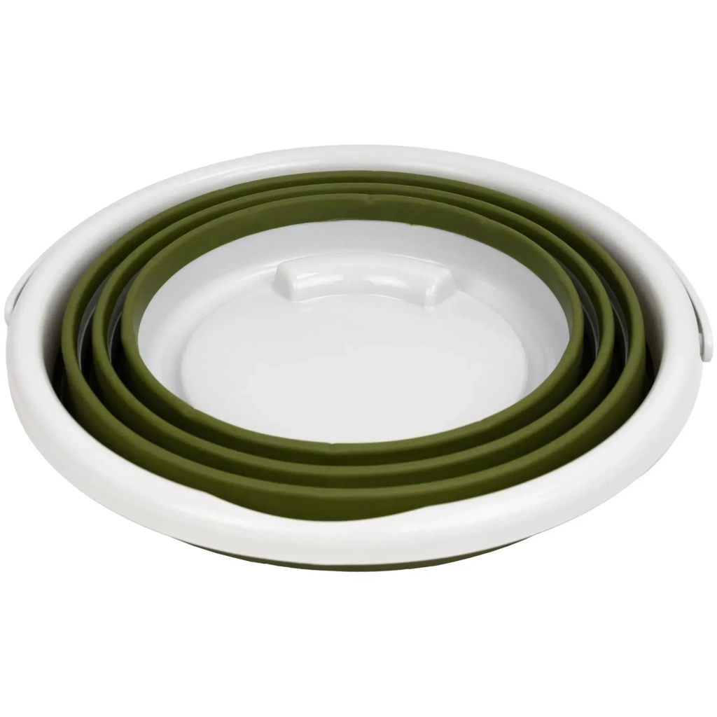 Відро складане Tribe Water Bucket 10 л olive (T-FJ-0048-olive)
