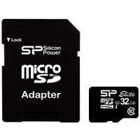 Карта пам'яті Silicon Power 32Gb microSDHC class 10 (SP032GBSTHBU1V10-SP)