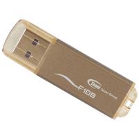 USB флеш накопичувач Team 8GB F108 Brown USB 2.0 (TF1088GN01)