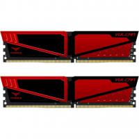 Модуль пам'яті для комп'ютера DDR4 8GB (2x4GB) 3000 MHz T-Force Vulcan Red Team (TLRED48G3000HC16CDC01)