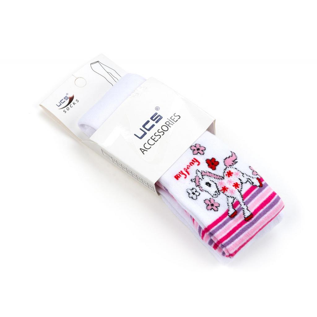 Колготки дитячі UCS Socks з поні (M0C0301-0860-98G-white)