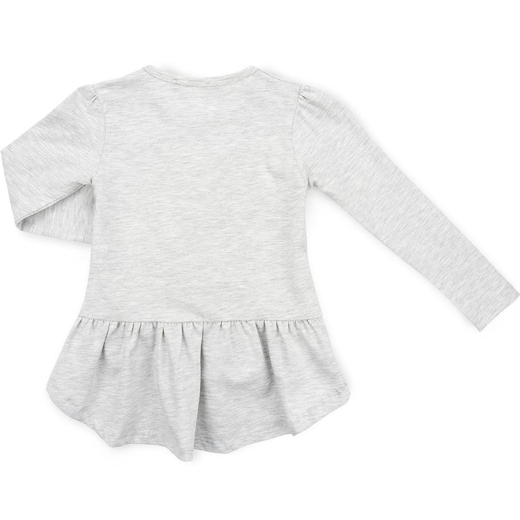 Кофта дитяча Breeze з серцем (11000-104G-gray)