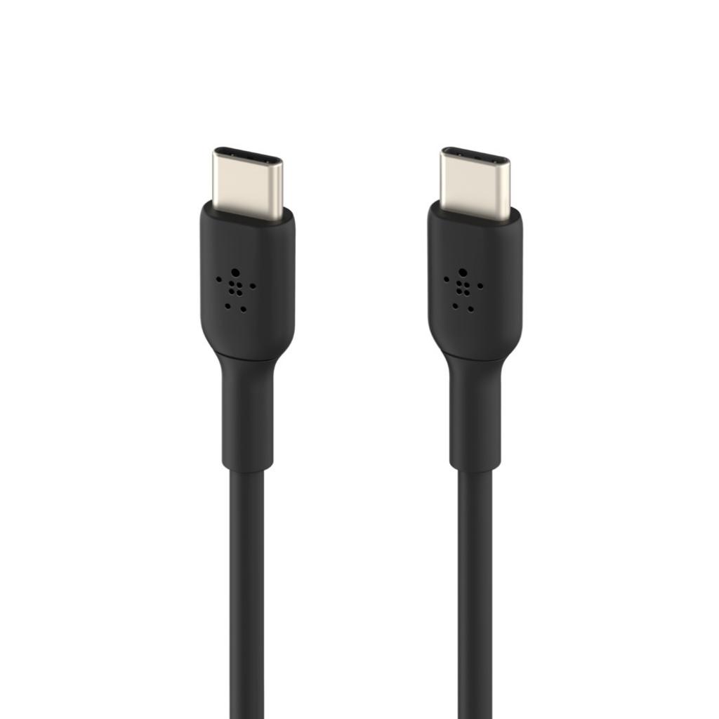 Дата кабель USB-C to USB-C 1.0m PVC black Belkin (CAB003BT1MBK) Дата кабель USB-C to USB-C 1.0m PVC black Belkin (CAB003BT1MBK)