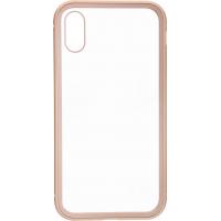 Чохол до мобільного телефона Armorstandart Magnetic Case 1 Gen. iPhone XS Clear/Gold (ARM53385)