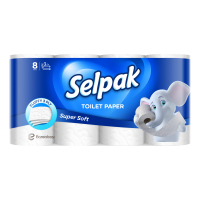 Toilet paper Selpak 3 layers 8 rolls (8690530204515)