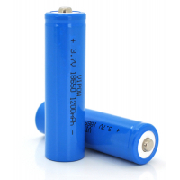 Акумулятор 18650 Li-Ion ICR18650 TipTop, 1200mAh, 3.7V, Blue Vipow (ICR18650-1200mAhTT)