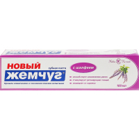 Toothpaste Novy Zhemchug with sage 100 ml (4600697174198)
