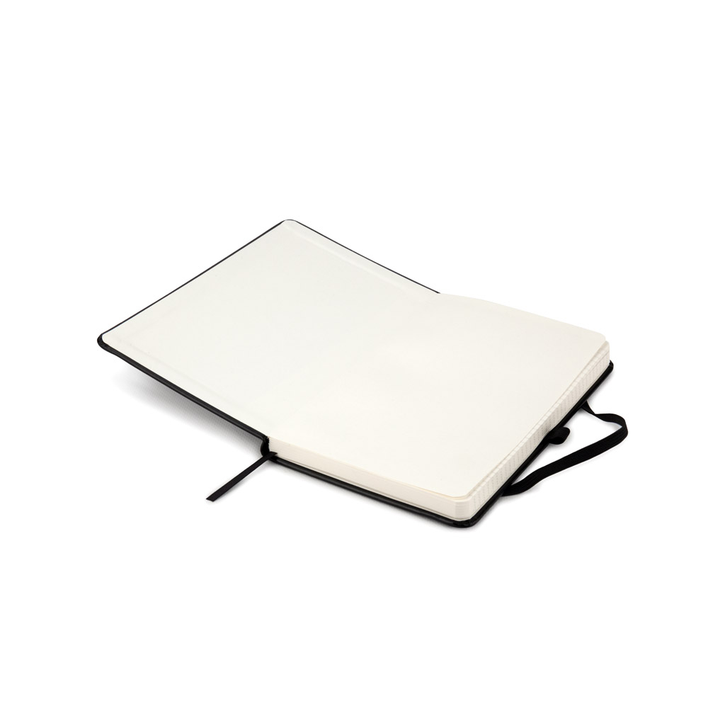 Блокнот Axent Partner Lux 125х195 мм 96 аркушів у клітинка Чорний (8202-01-A)