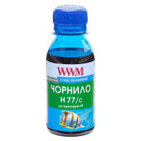 Чорнило WWM HP №177/85 100г Cyan (H77/C-2)