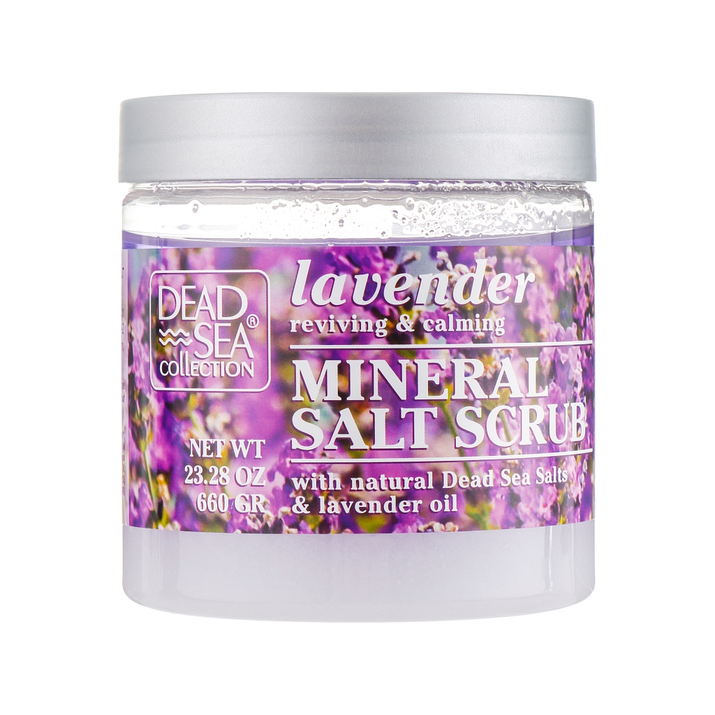 Скраб для тіла Dead Sea Collection з мінералами Мертвого моря та олією лаванди 660 г (7290102242788)