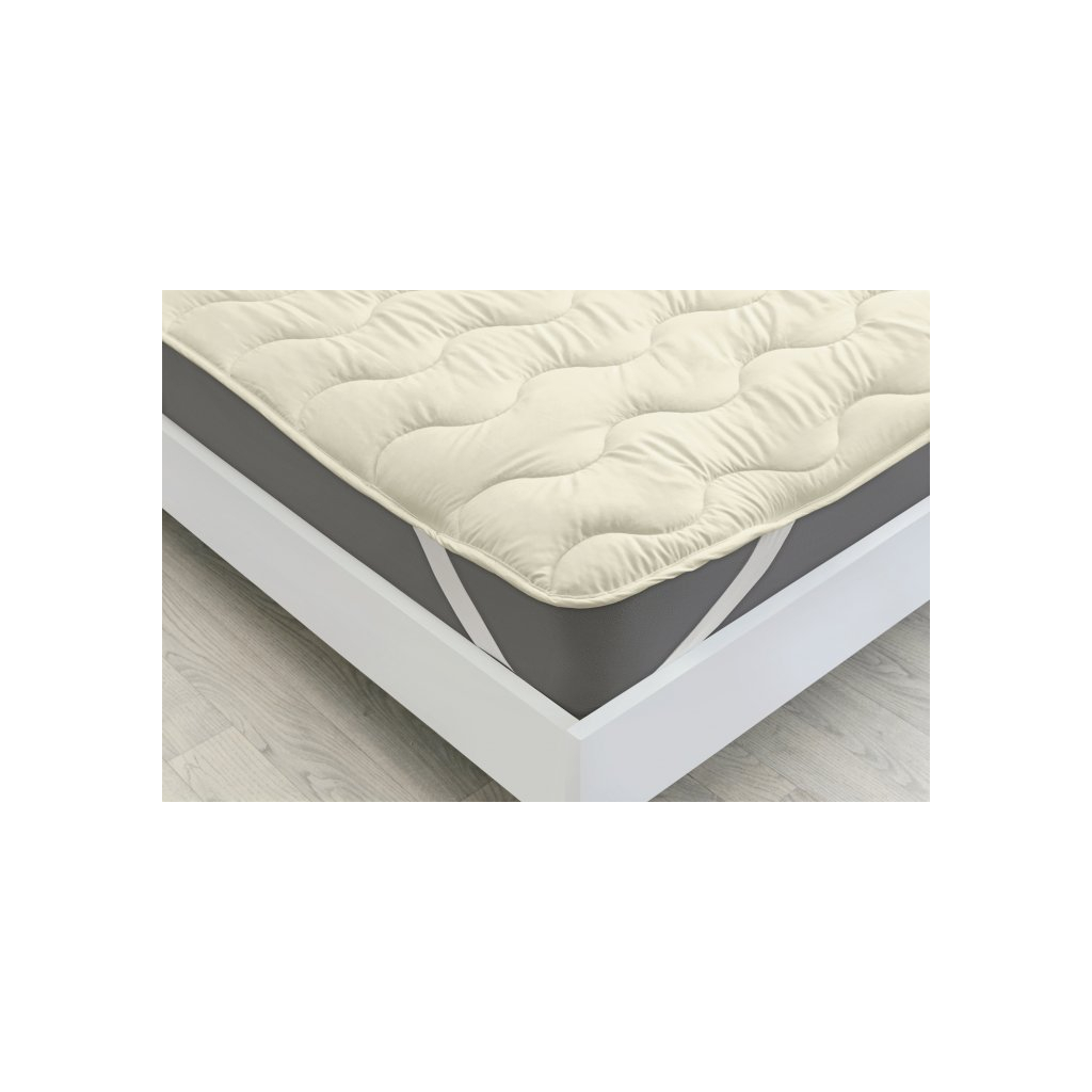 Наматрацник MirSon Eco Light №1720 Cotton Air-line на резинці по кутках Pink 100x200 см (2200002889858)