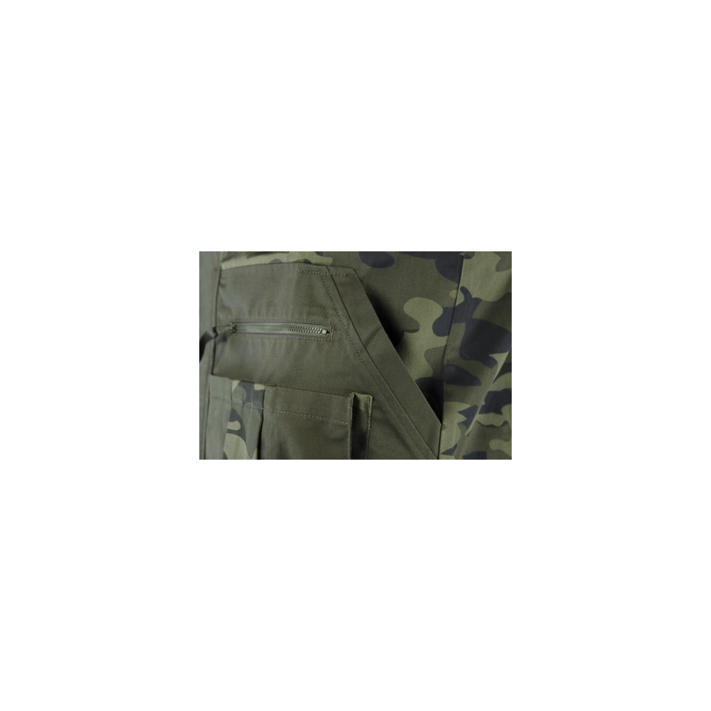 Куртка робоча Neo Tools CAMO, розмір L (52), 255 г/м2, високий комір, кишені на блис (81-211-L)