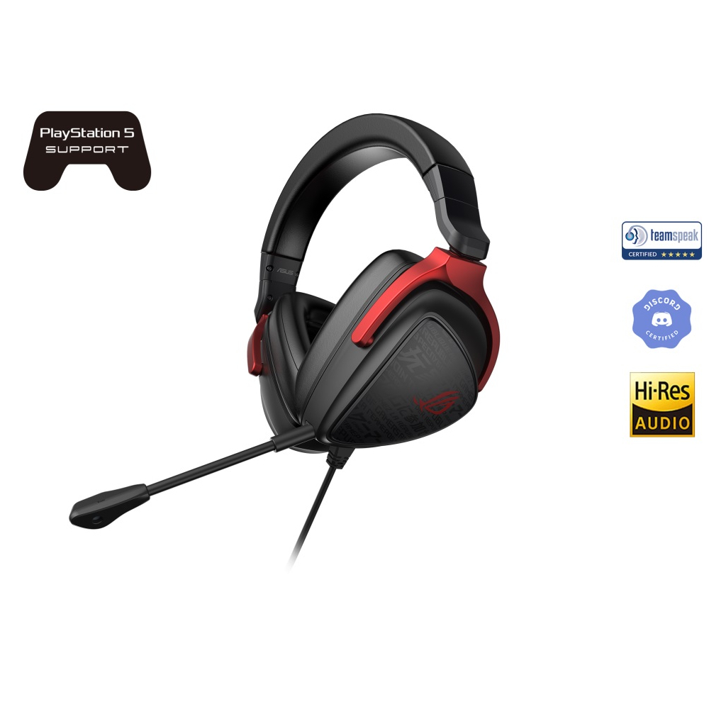 Навушники ASUS ROG Delta S Core 3,5мм Black/Red (90YH03JC-B1UA00) Навушники ASUS ROG Delta S Core 3,5мм Black/Red (90YH03JC-B1UA00)