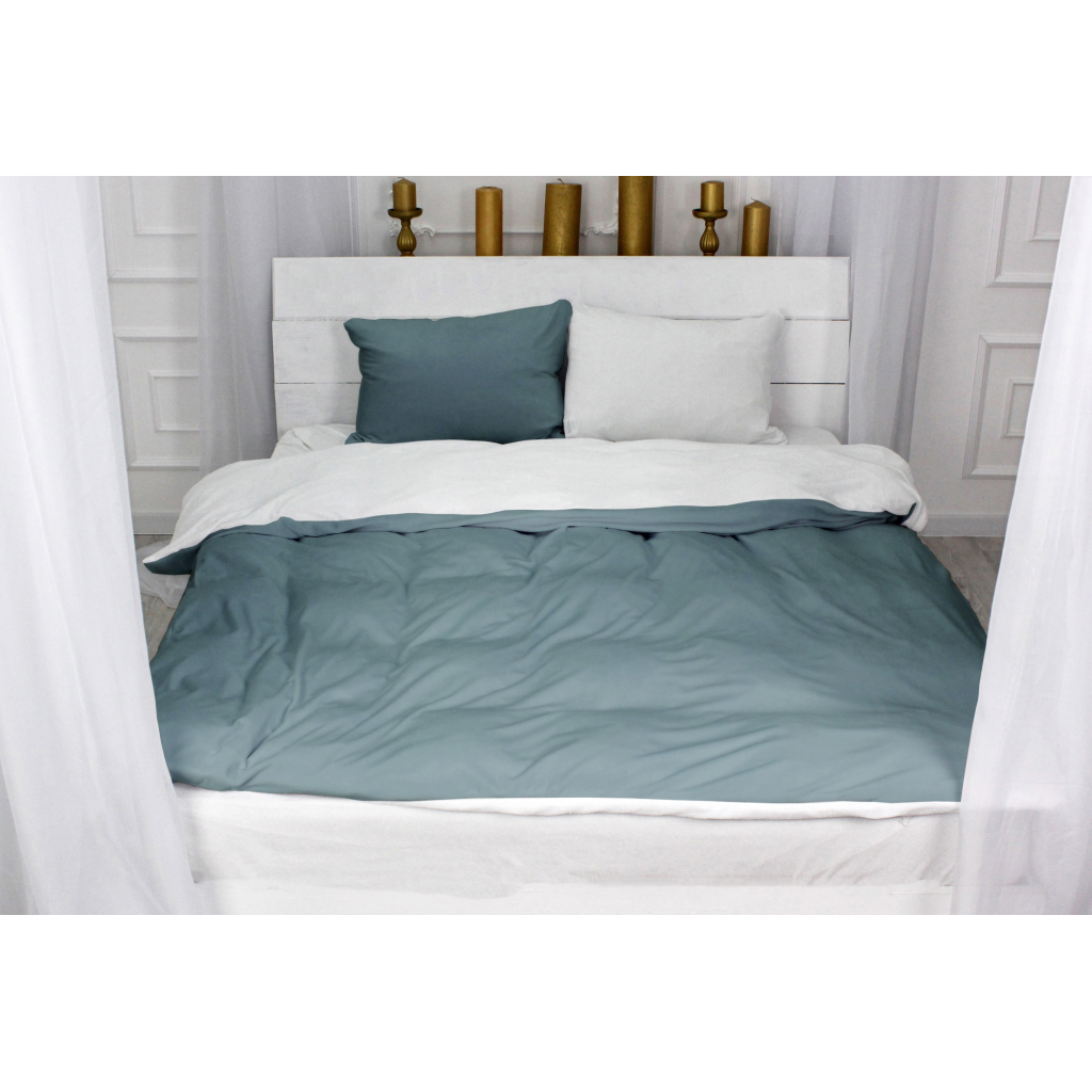 Постільна білизна MirSon Велюр Winter Frost 28-0001 + 28-0005 Snowdrop Velvet 160х220 (2200004004211)