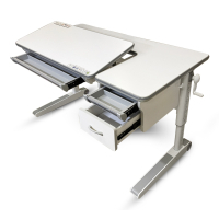 Парта Mealux Sherwood XL с ящиком (BD-860 W з ящиком)