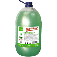 Liquid soap San Clean Green 5 kg (4820003544440)