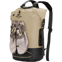Naturehike hiking backpack waterproof NH21FSB04 30l khaki (6927595788233)