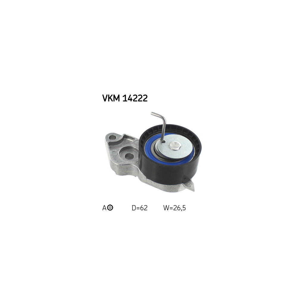 Ролик натягувача ременя SKF VKM 14222