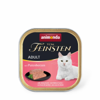 Pate for cats Animonda Vom Feinsten Adult with Turkey hearts 100 g (4017721832038)