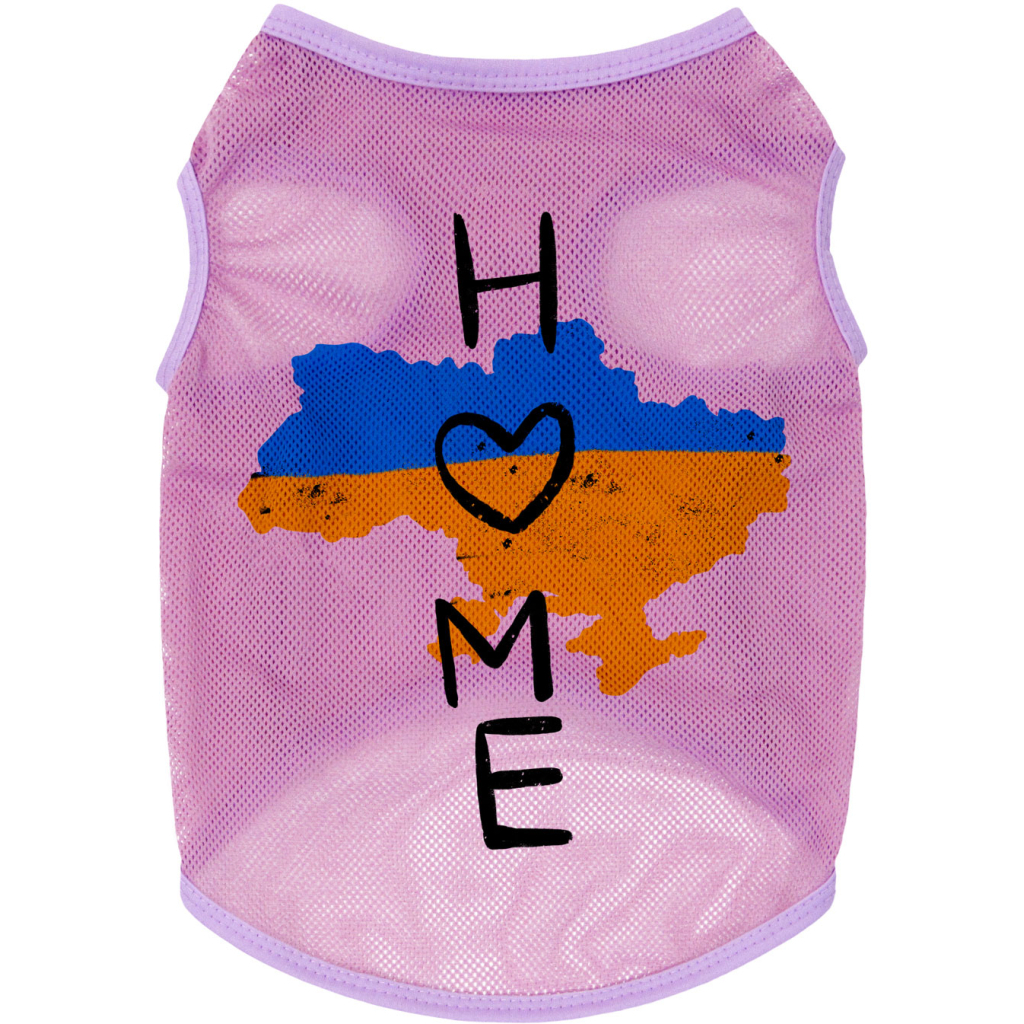 Борцівка для тварин WAUDOG Clothes "Будинок" сітка M рожева (302-0230-7)