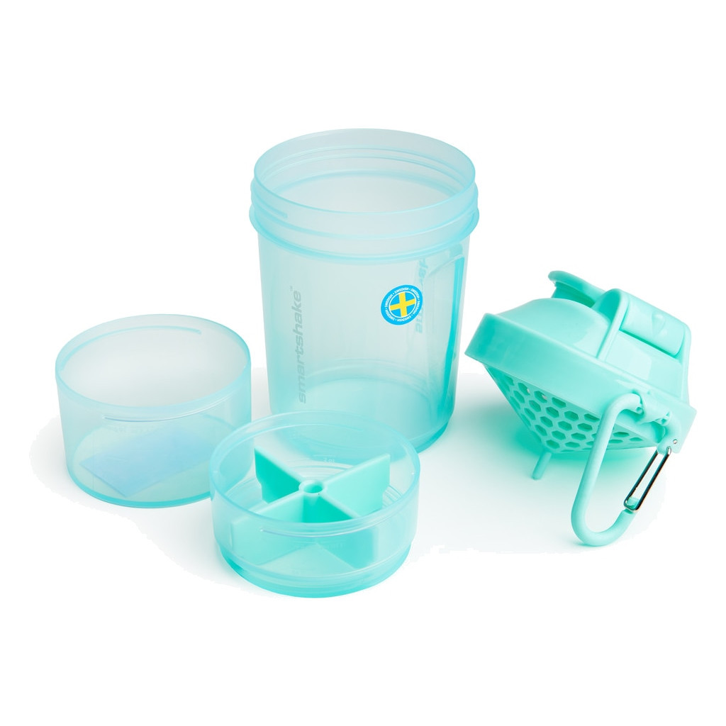 Шейкер спортивний SmartShake Original2GO 600ml Mint Green (10561301)