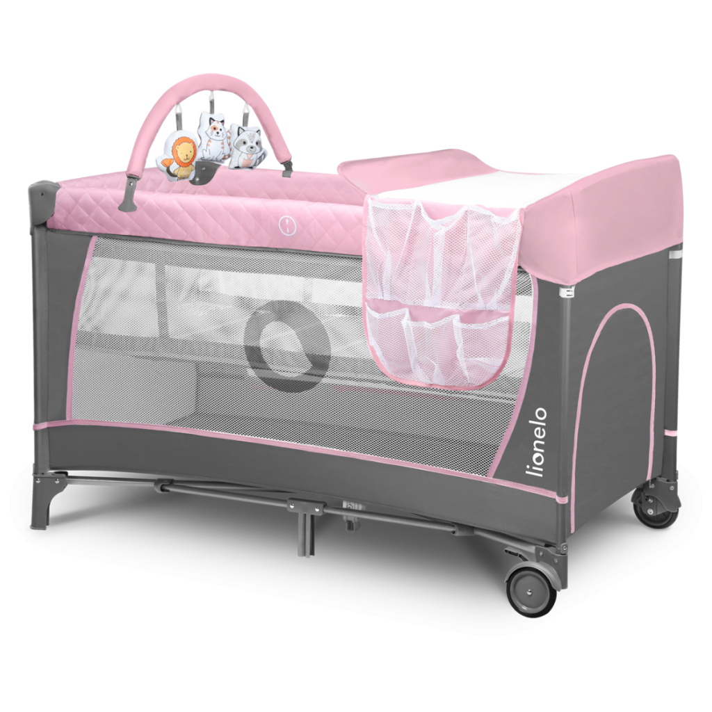 Дитячий манеж Lionelo Flower Flamingo (LO-FLOWER FLAMINGO)