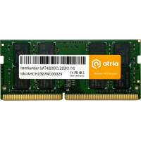 Модуль пам'яті для ноутбука SoDIMM DDR4 16GB 3200 MHz ATRIA (UAT43200CL22SK1/16)