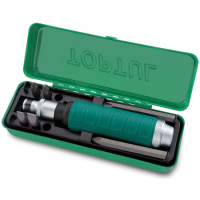 Set of Toptul impact-rotary screwdrivers with nozzles 8 pcs. (GAAD0808)