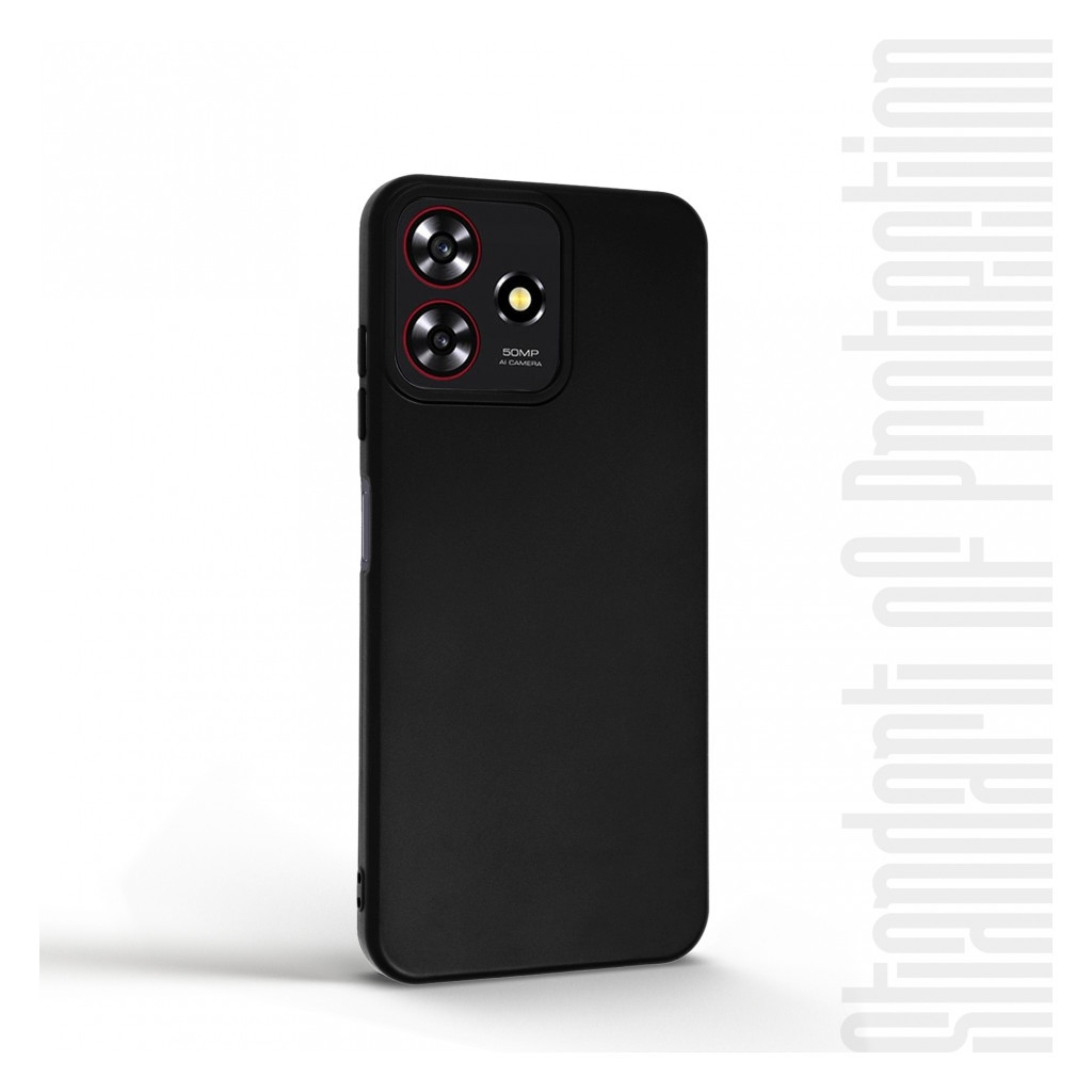 Чохол до мобільного телефона Armorstandart Matte Slim Fit ZTE Blade A73 4G Black (ARM70701) Чохол до мобільного телефона Armorstandart Matte Slim Fit ZTE Blade A73 4G Black (ARM70701)