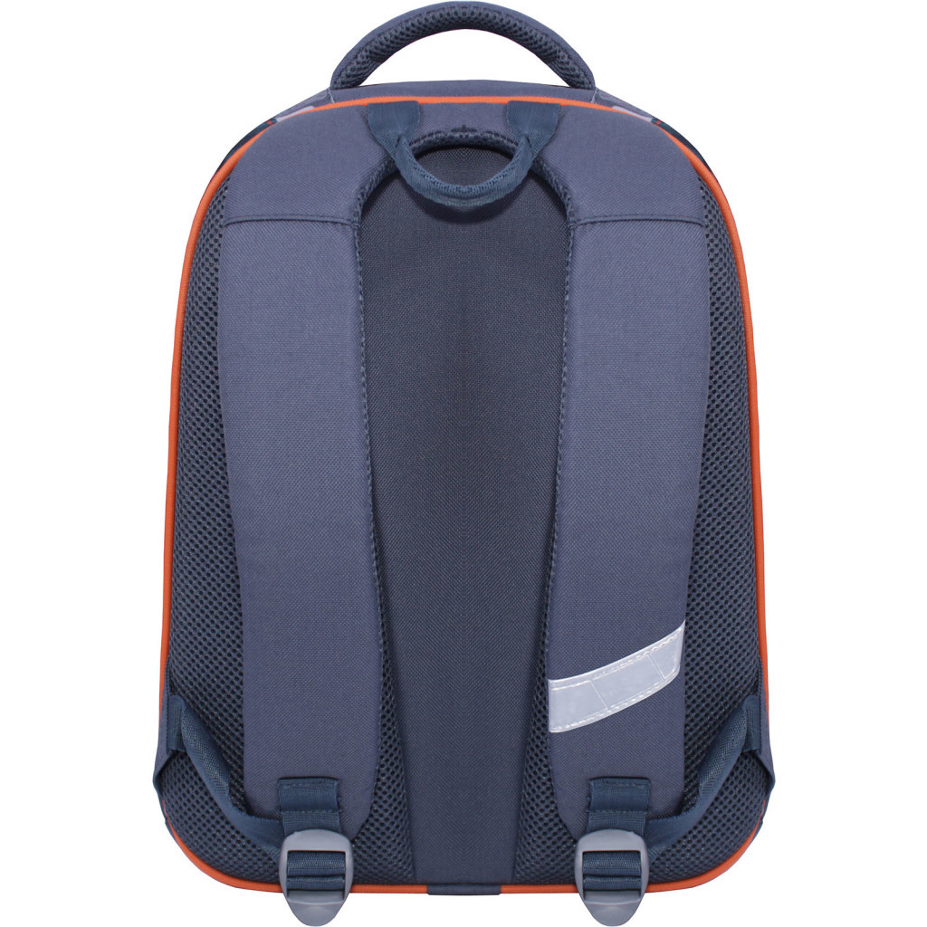 Портфель Bagland Turtle 17 л. сiрий 499 (0013466) (73697901)