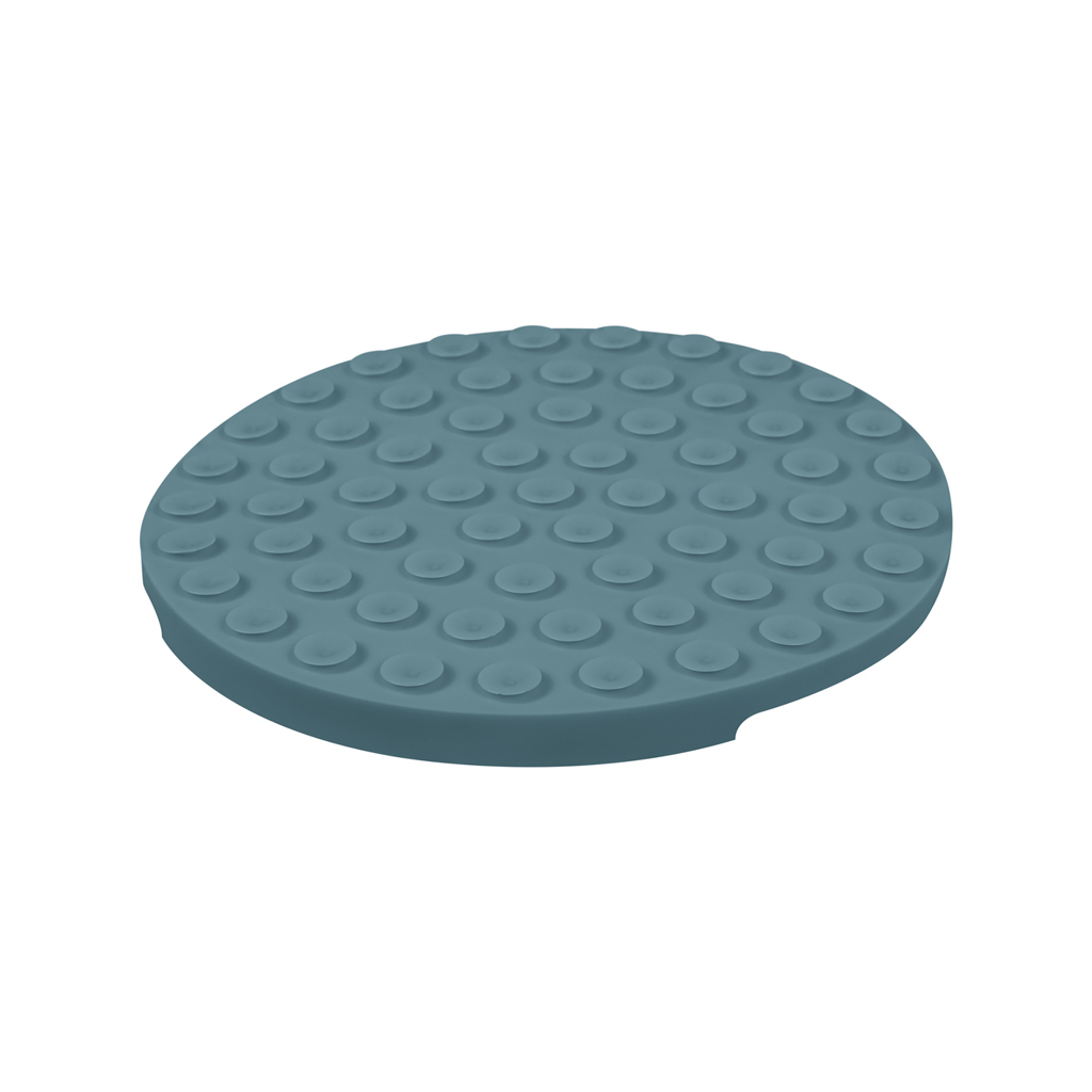 Універсальний посуд для тварин WAUDOG Silicone Килимок для злизування 21х21х3 см сірий (235011)