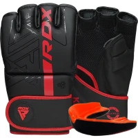 Рукавички для MMA RDX F6 Kara Matte Red Plus L/XL (GSR-F6MR-L/XL+)
