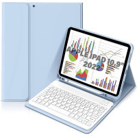 Чохол до планшета BeCover Keyboard Apple iPad 10.9" 2022 Light Blue (711141)