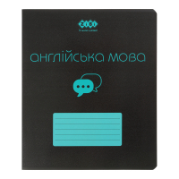 ZiBi subject notebook BLACK 48 sheets cell, English language (ZB.1700-17)