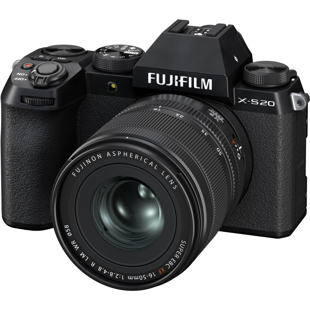 Цифровий фотоапарат Fujifilm X-S20 + XF16-50 mmF2.8-4.8 R LM WR Kit Black (16843129)